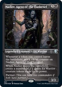 Nadier, Agent of the Duskenel (Foil Etched) [Commander Legends] | Good Games North