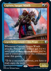 Captain Vargus Wrath (Foil Etched) [Commander Legends] | Good Games North