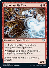 Lightning-Rig Crew [Commander Legends] | Good Games North