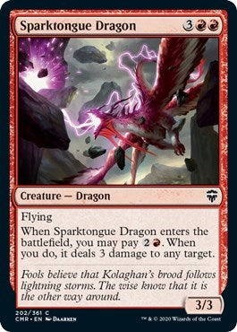 Sparktongue Dragon [Commander Legends] | Good Games North