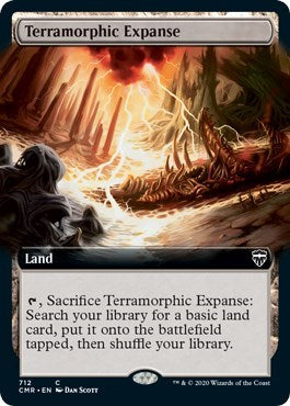 Terramorphic Expanse (Extended Art) [Commander Legends] | Good Games North