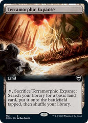 Terramorphic Expanse (Extended Art) [Commander Legends] | Good Games North