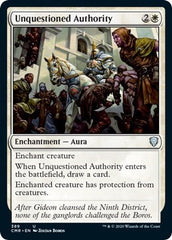 Unquestioned Authority [Commander Legends] | Good Games North