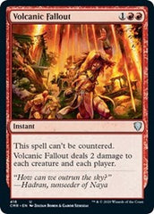 Volcanic Fallout [Commander Legends] | Good Games North