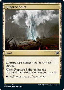 Rupture Spire (490) [Commander Legends] | Good Games North