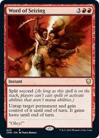 Word of Seizing [Commander Legends] | Good Games North