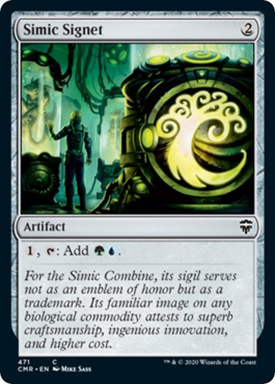 Simic Signet [Commander Legends] | Good Games North