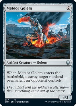 Meteor Golem (467) [Commander Legends] | Good Games North