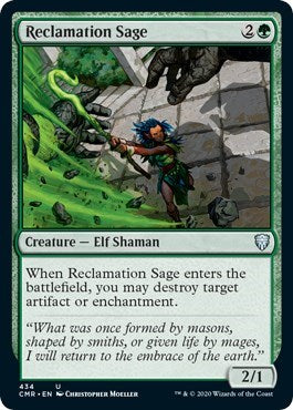 Reclamation Sage (434) [Commander Legends] | Good Games North