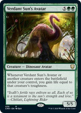 Verdant Sun's Avatar [Commander Legends] | Good Games North