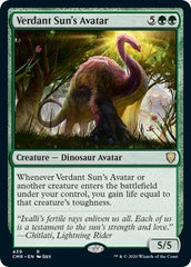 Verdant Sun's Avatar [Commander Legends] | Good Games North