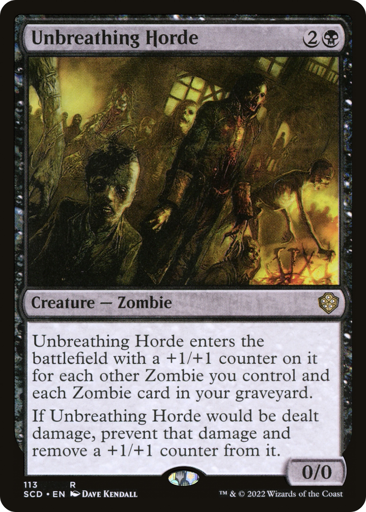 Unbreathing Horde [Starter Commander Decks] | Good Games North