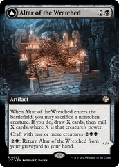 Altar of the Wretched // Wretched Bonemass (Extended Art) [The Lost Caverns of Ixalan Commander] | Good Games North