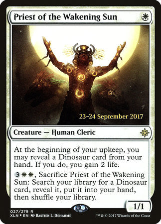 Priest of the Wakening Sun [Ixalan Promos] | Good Games North