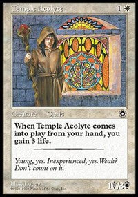Temple Acolyte [Portal Second Age] | Good Games North