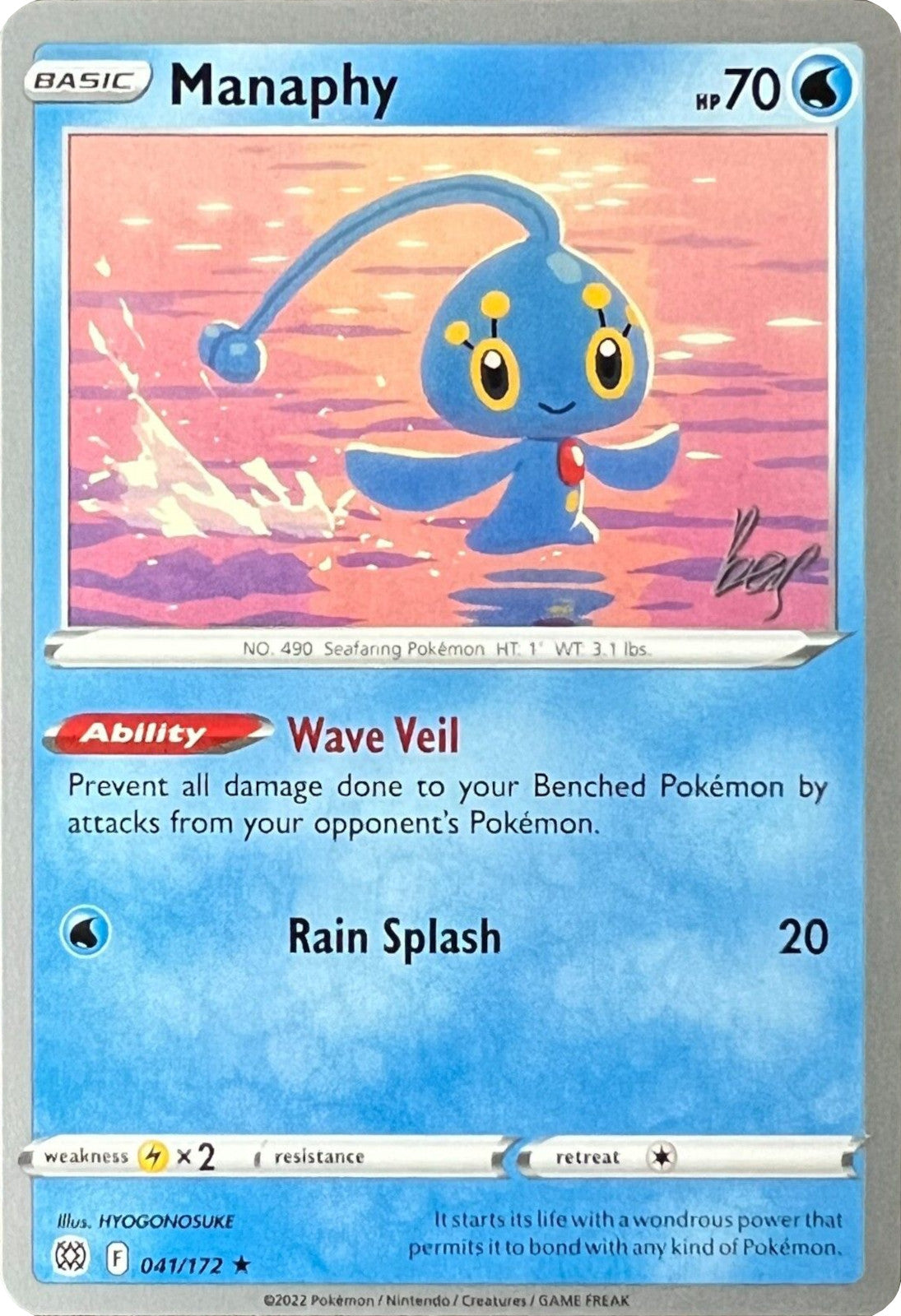 Manaphy (041/172) (Cheryl Again - Sebastian Lashmet) [World Championships 2022] | Good Games North