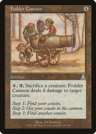 Fodder Cannon [Urza's Destiny] | Good Games North