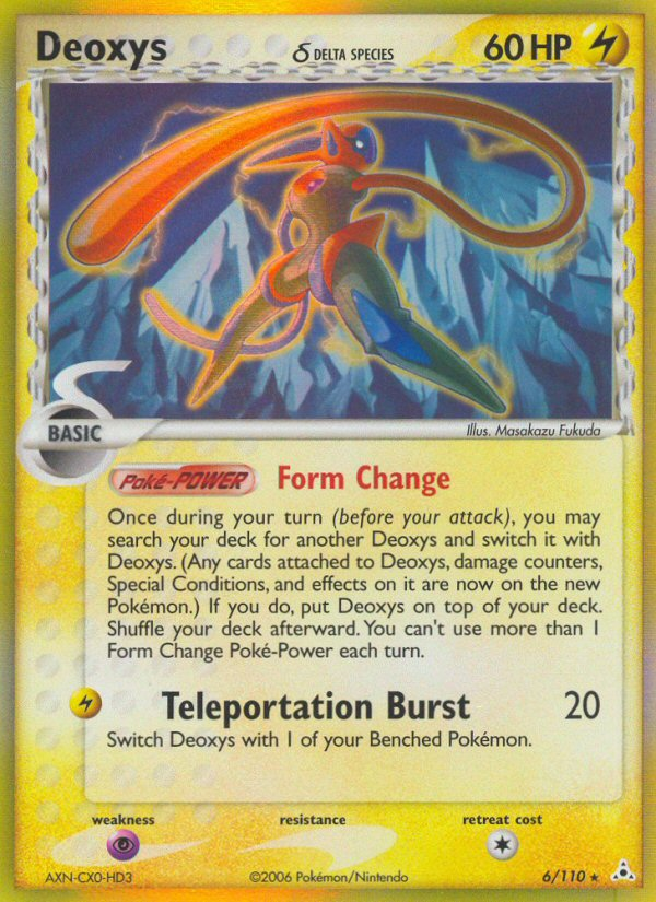 Deoxys (6/110) (Delta Species) [EX: Holon Phantoms] | Good Games North