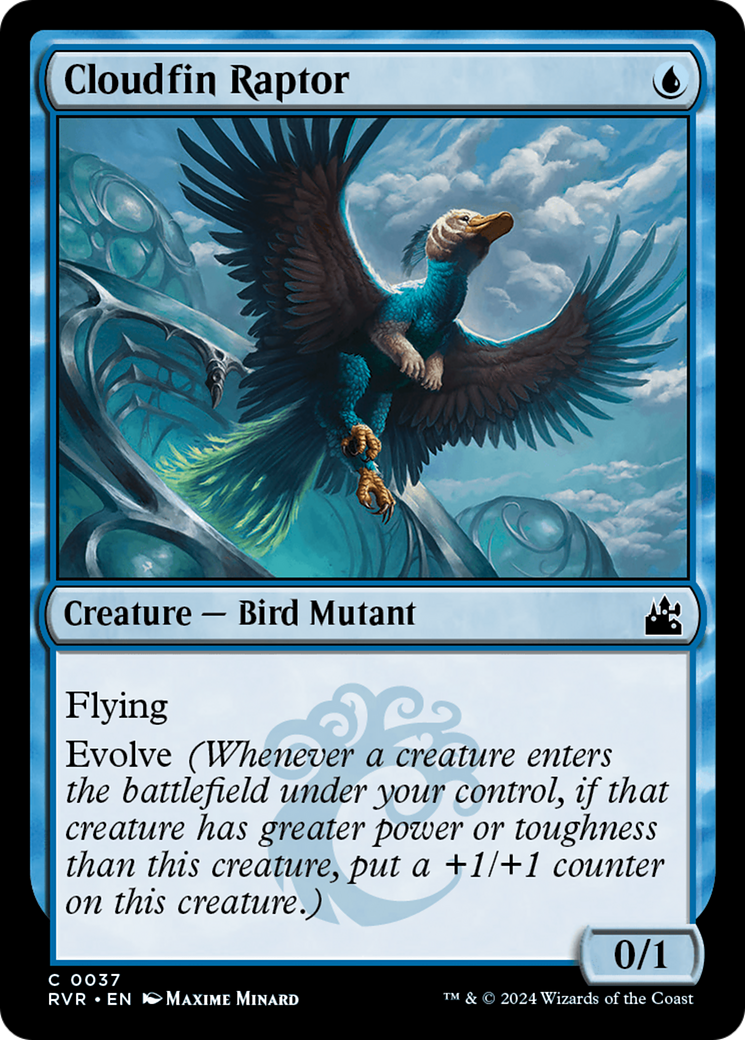 Cloudfin Raptor [Ravnica Remastered] | Good Games North