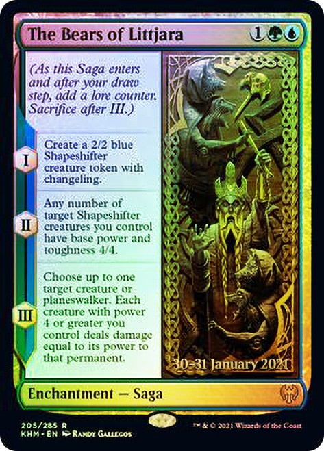 The Bears of Littjara [Kaldheim Prerelease Promos] | Good Games North