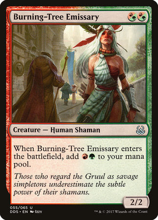 Burning-Tree Emissary [Duel Decks: Mind vs. Might] | Good Games North