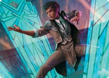 Dapper Shieldmate Art Card [Streets of New Capenna Art Series] | Good Games North