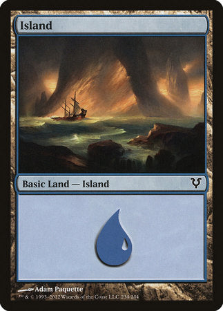 Island (234) [Avacyn Restored] | Good Games North