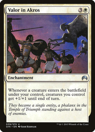Valor in Akros [Magic Origins] | Good Games North