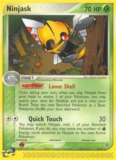Ninjask (18/97) [EX: Dragon] | Good Games North