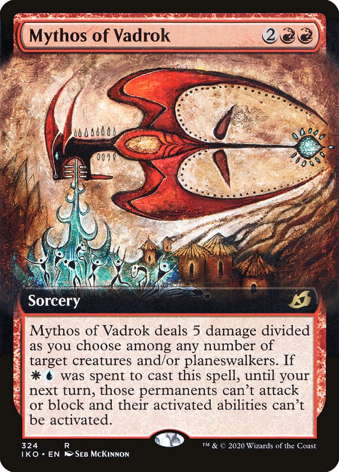 Mythos of Vadrok (Extended Art) [Ikoria: Lair of Behemoths] | Good Games North