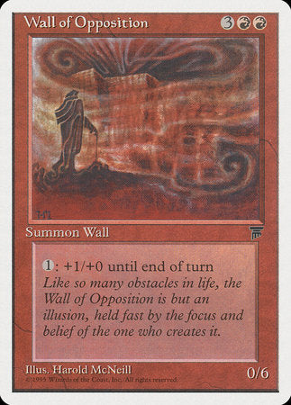 Wall of Opposition [Chronicles] | Good Games North