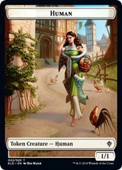 Human // Insect Double-sided Token (Challenger 2021) [Unique and Miscellaneous Promos] | Good Games North