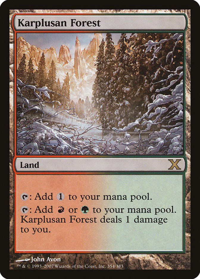 Karplusan Forest [Tenth Edition] | Good Games North