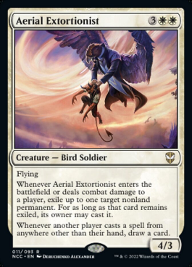 Aerial Extortionist [Streets of New Capenna Commander] | Good Games North