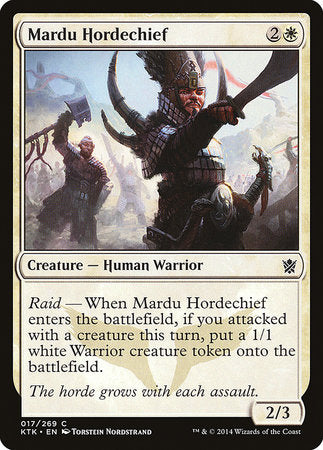 Mardu Hordechief [Khans of Tarkir] | Good Games North