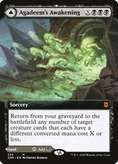 Agadeem's Awakening // Agadeem, the Undercrypt (Extended Art) [Zendikar Rising] | Good Games North
