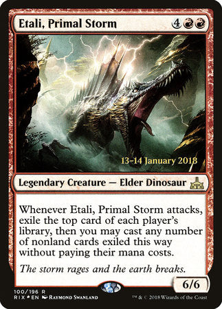 Etali, Primal Storm [Rivals of Ixalan Promos] | Good Games North