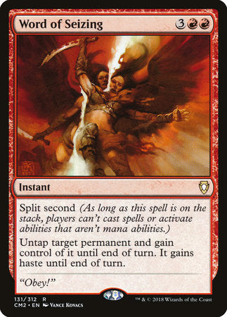 Word of Seizing [Commander Anthology Volume II] | Good Games North