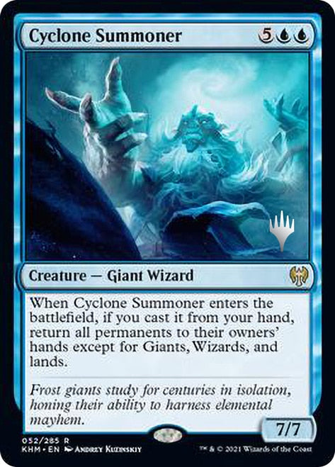 Cyclone Summoner [Kaldheim Promo Pack] | Good Games North