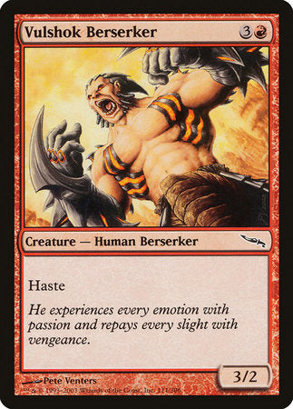 Vulshok Berserker [Mirrodin] | Good Games North