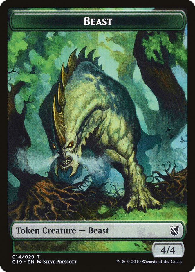 Beast (014/029) [Commander 2019 Tokens] | Good Games North