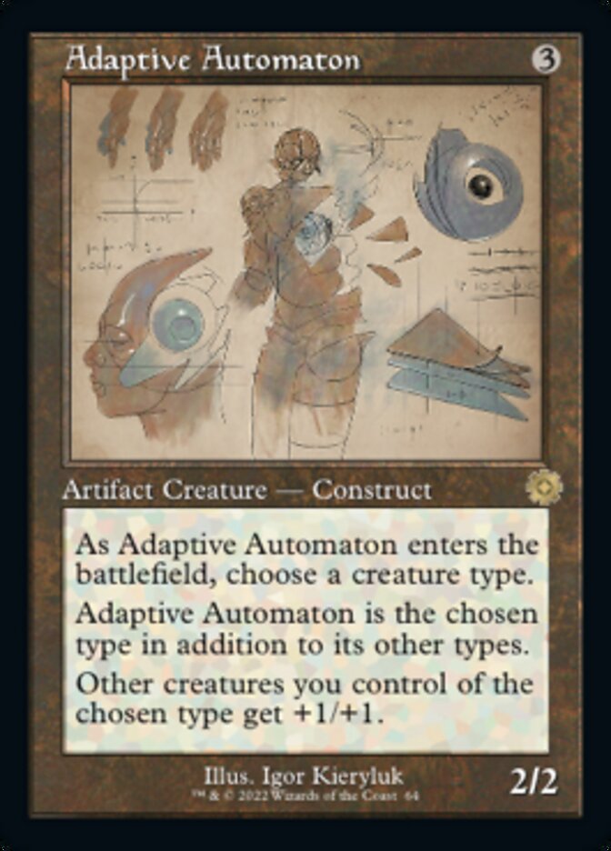 Adaptive Automaton (Retro Schematic) [The Brothers' War Retro Artifacts] | Good Games North