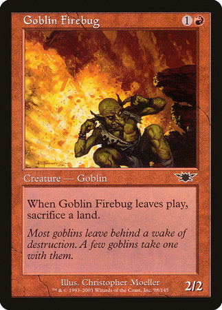 Goblin Firebug [Legions] | Good Games North