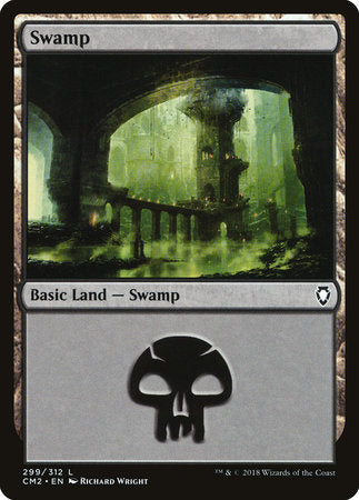 Swamp (299) [Commander Anthology Volume II] | Good Games North