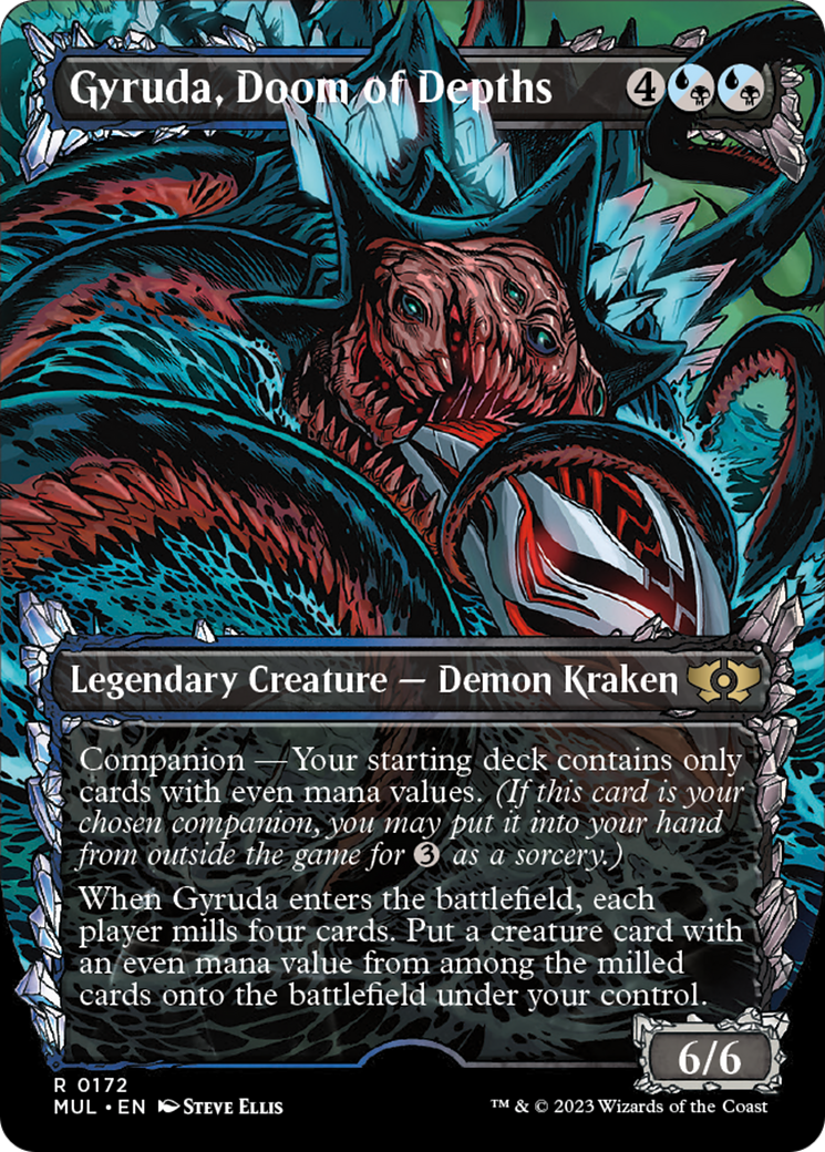 Gyruda, Doom of Depths (Halo Foil) [Multiverse Legends] | Good Games North