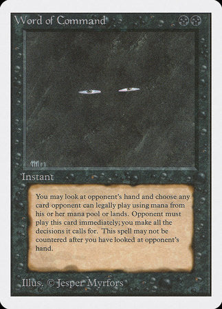 Word of Command [Unlimited Edition] | Good Games North