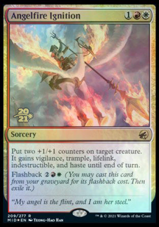 Angelfire Ignition [Innistrad: Midnight Hunt Prerelease Promos] | Good Games North