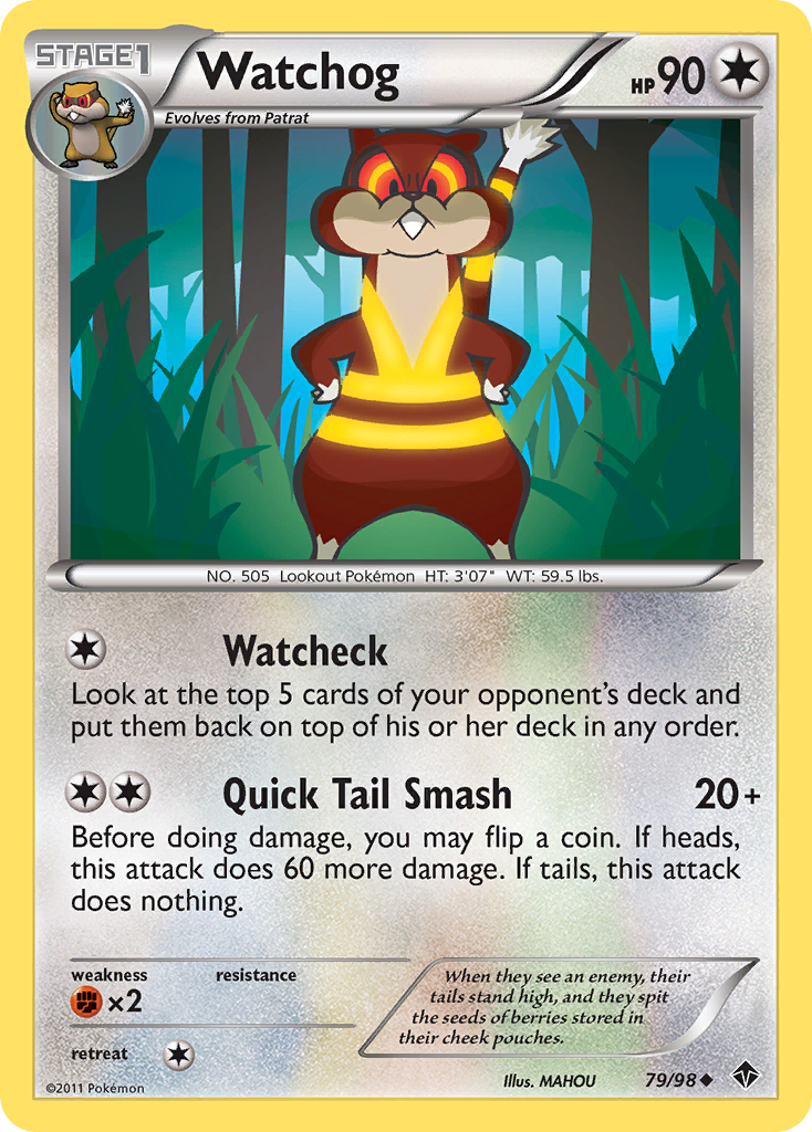 Watchog (79/98) [Black & White: Emerging Powers] | Good Games North