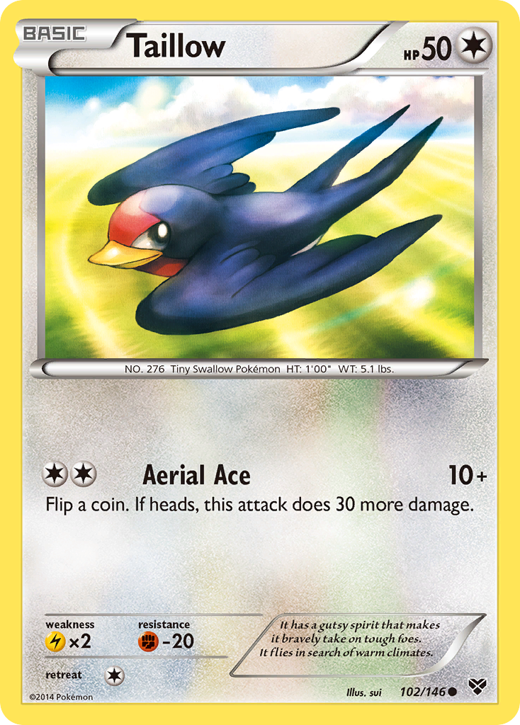 Taillow (102/146) [XY: Base Set] | Good Games North