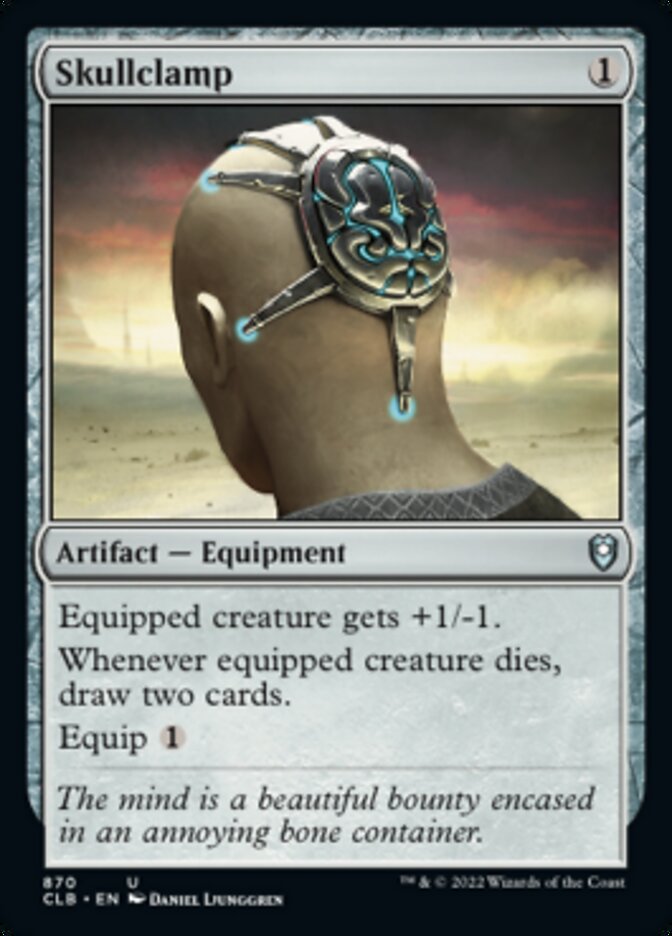 Skullclamp [Commander Legends: Battle for Baldur's Gate] | Good Games North